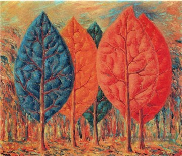 Rene Magritte Painting - the fire 1943 Rene Magritte